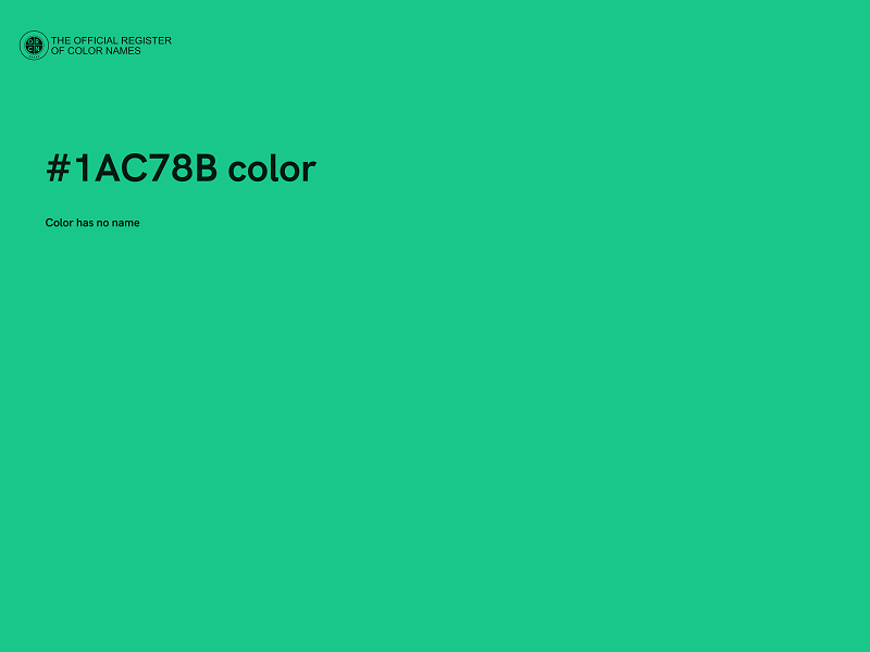 #1AC78B color image