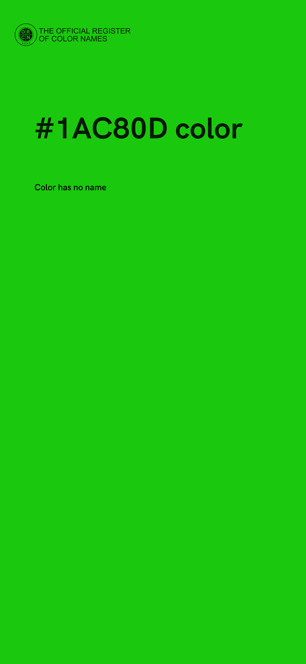 #1AC80D color image