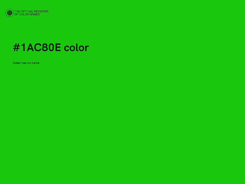 #1AC80E color image