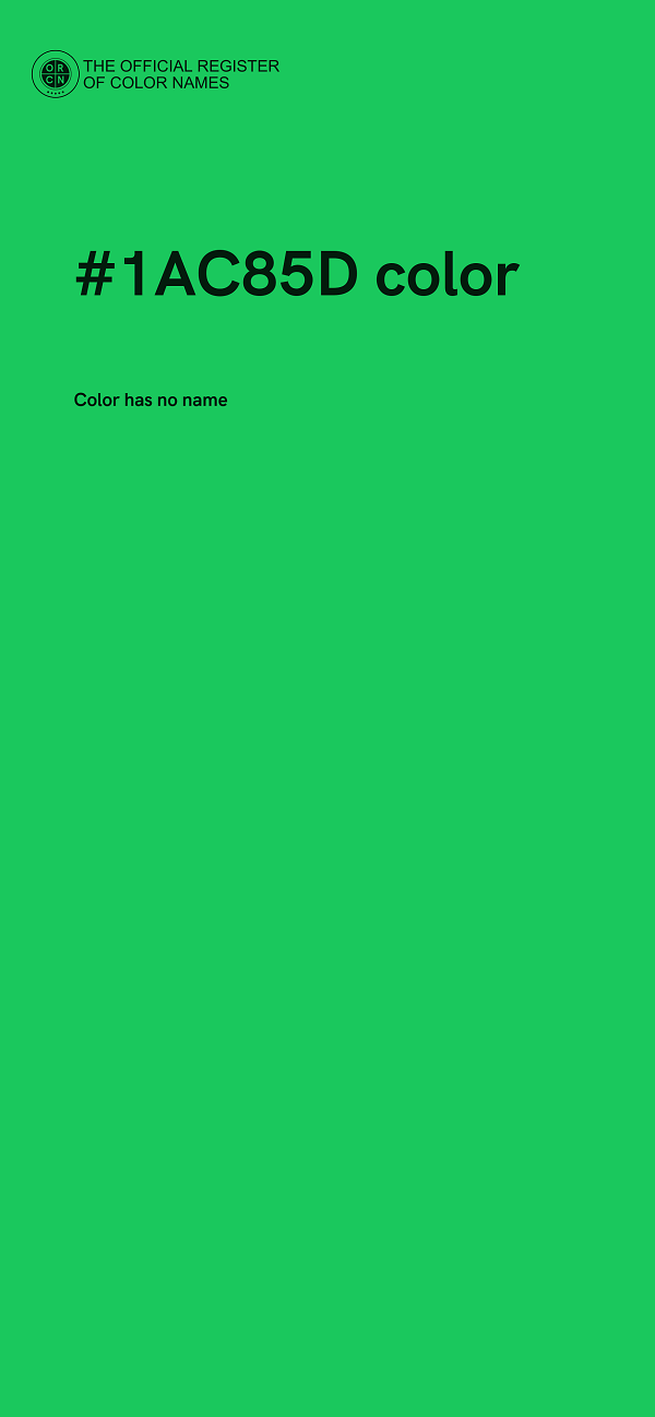 #1AC85D color image