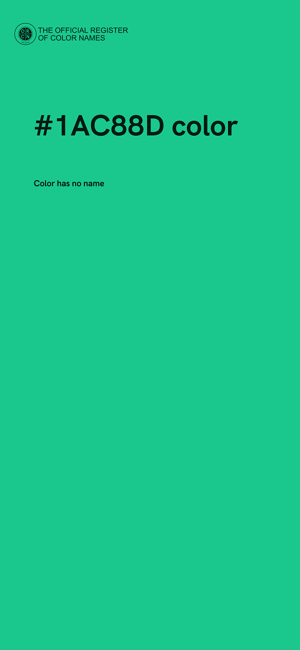 #1AC88D color image