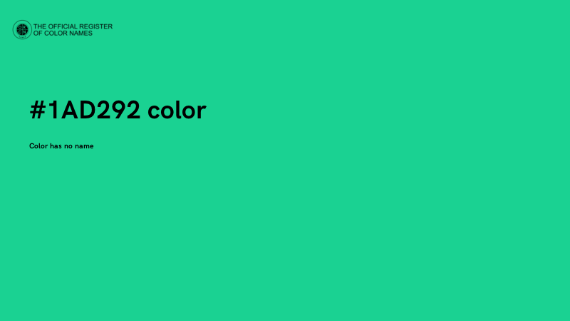 #1AD292 color image