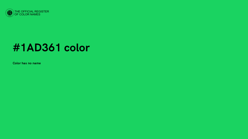 #1AD361 color image