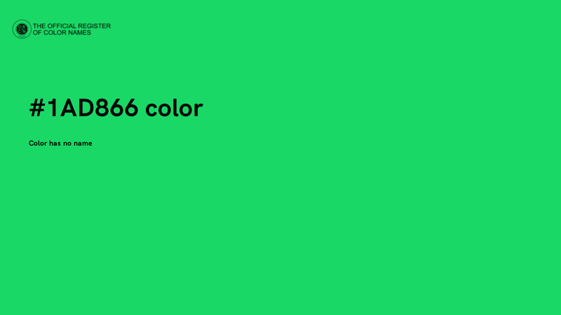 #1AD866 color image