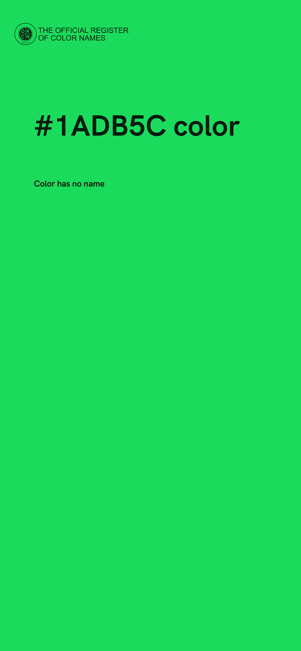#1ADB5C color image