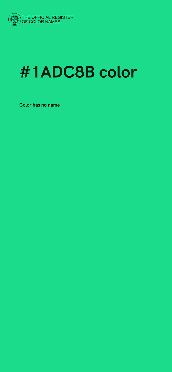 #1ADC8B color image