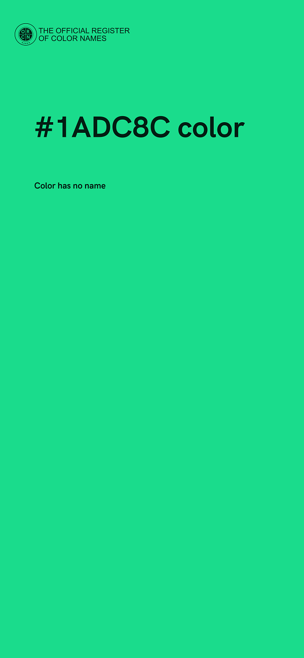 #1ADC8C color image