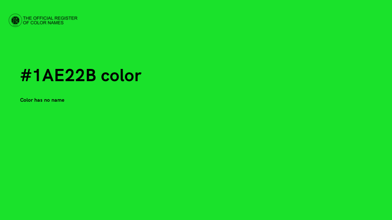 #1AE22B color image