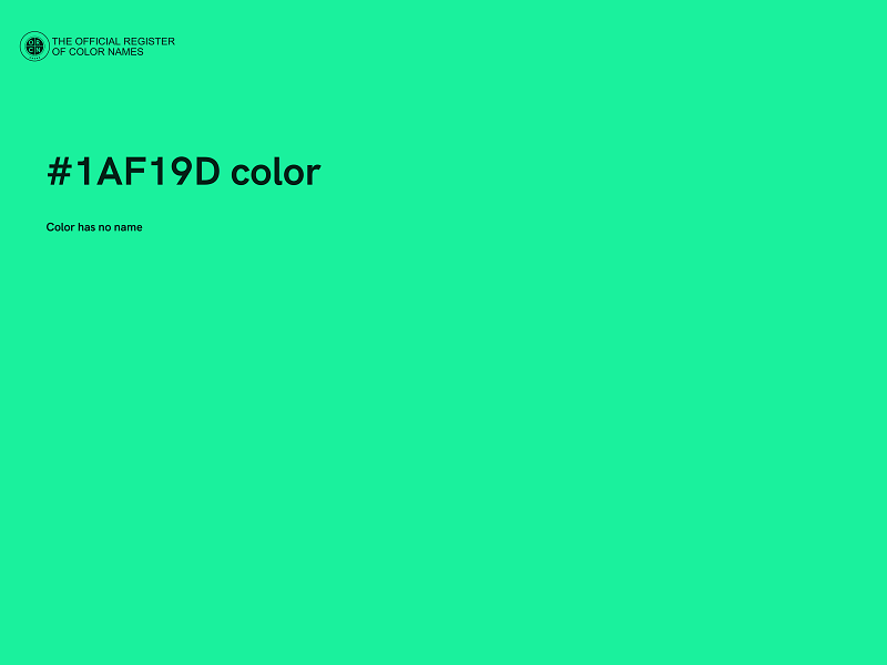 #1AF19D color image