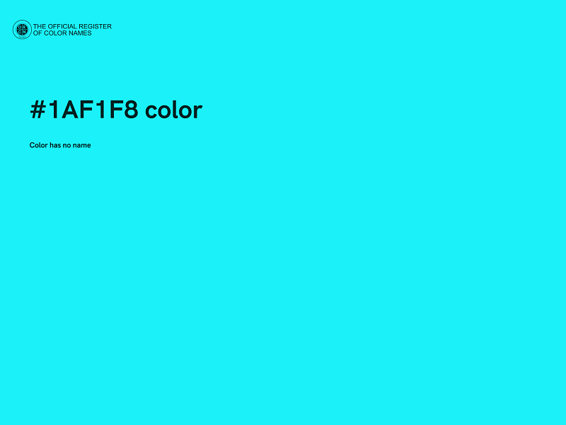 #1AF1F8 color image