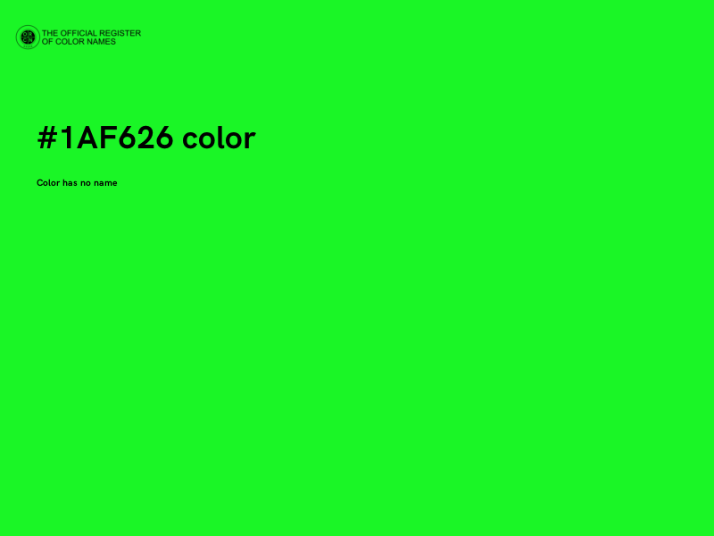 #1AF626 color image