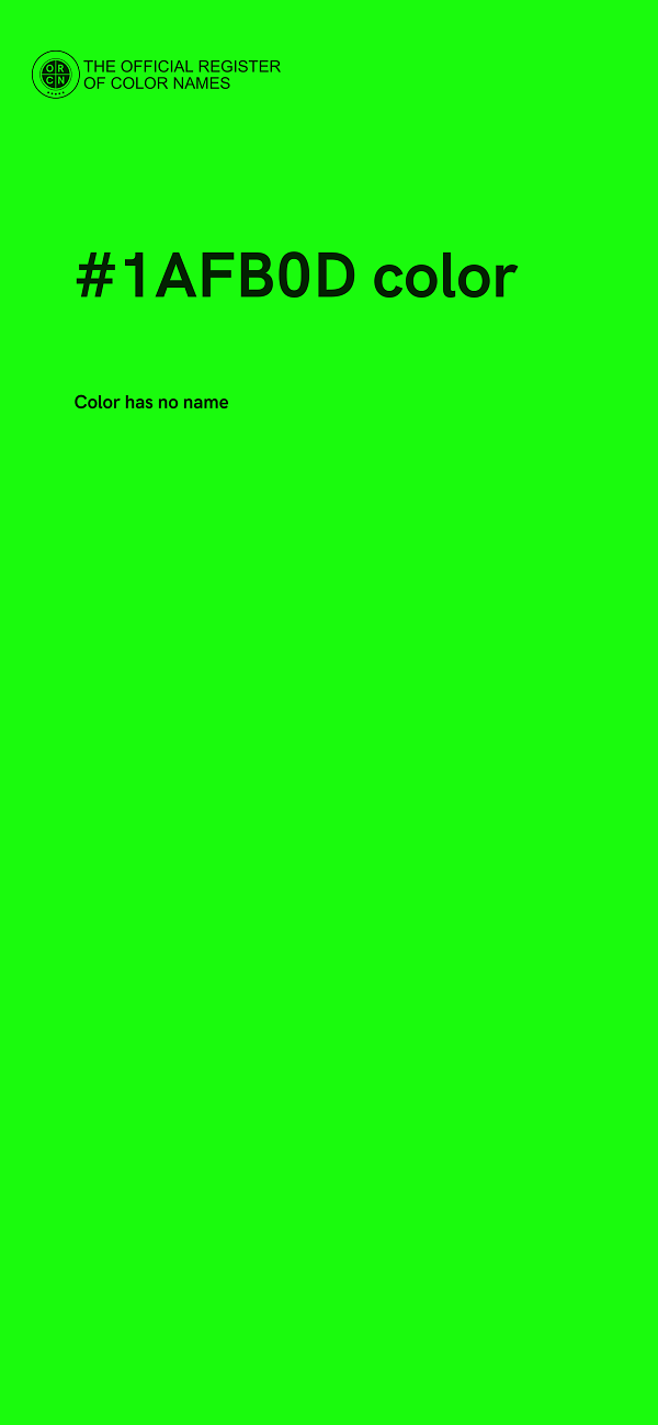#1AFB0D color image