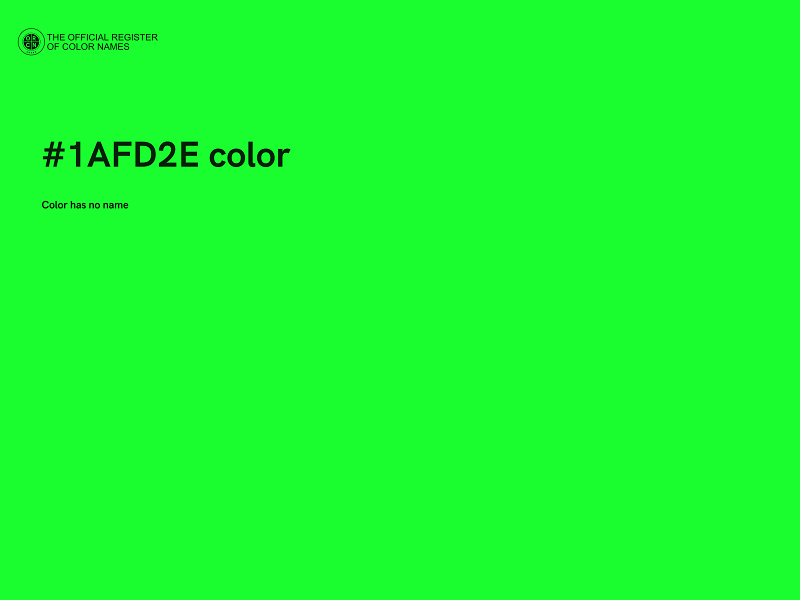 #1AFD2E color image