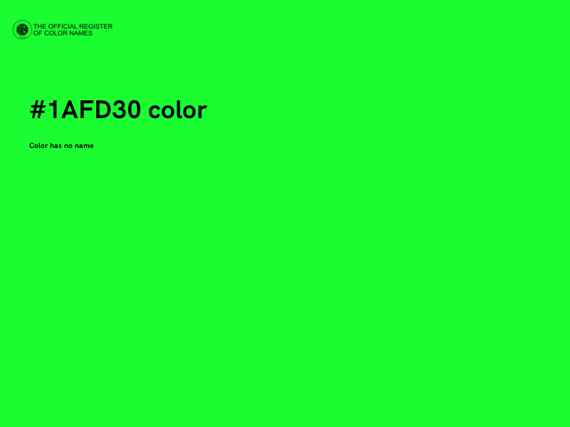 #1AFD30 color image