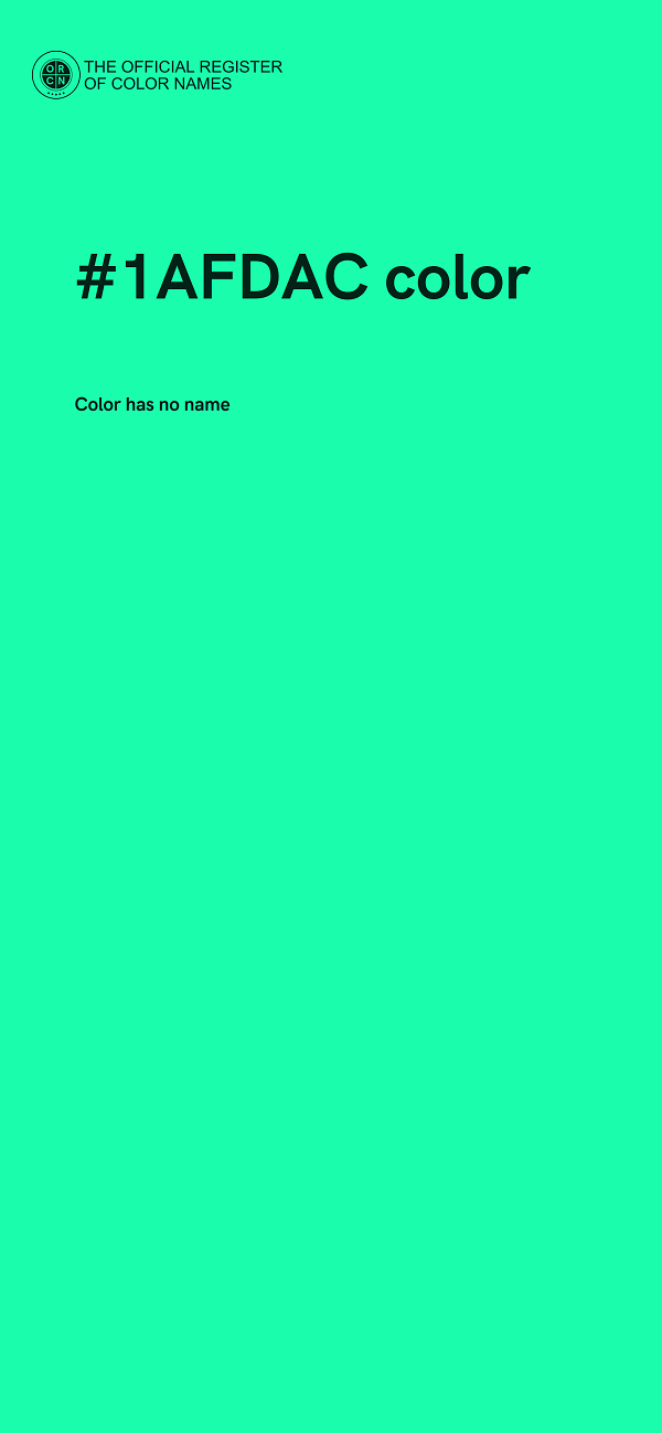 #1AFDAC color image