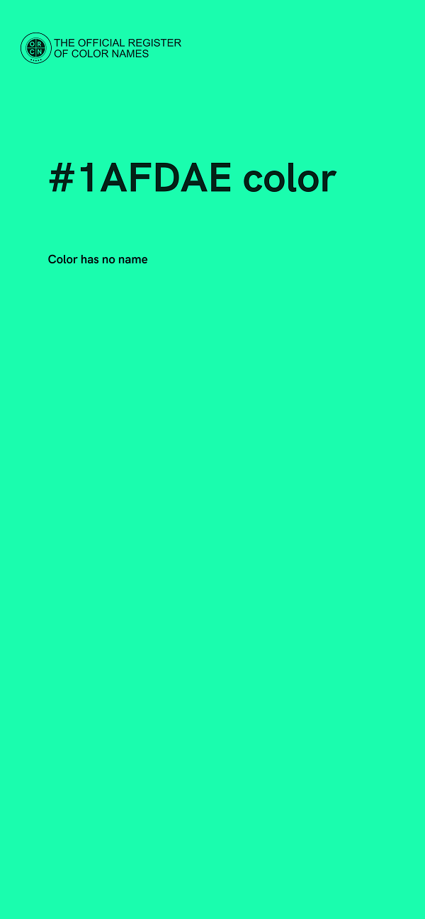 #1AFDAE color image