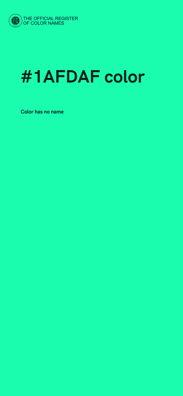 #1AFDAF color image