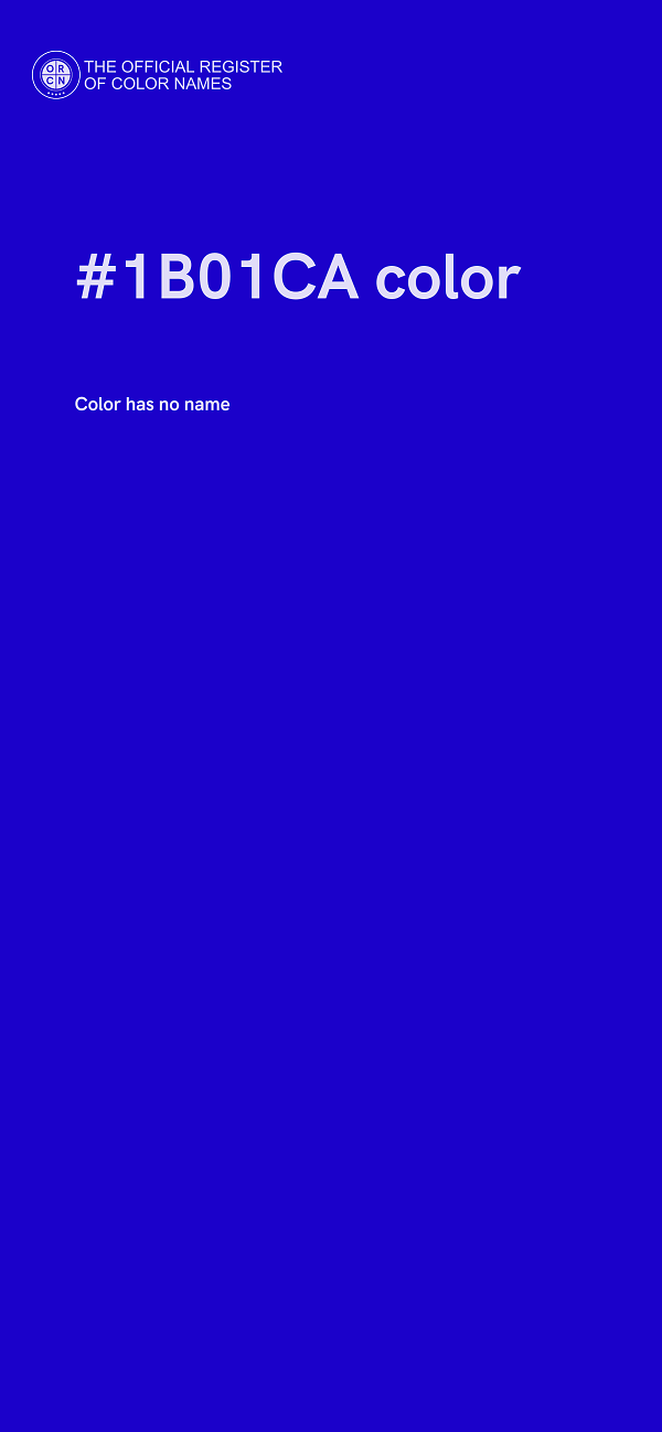 #1B01CA color image