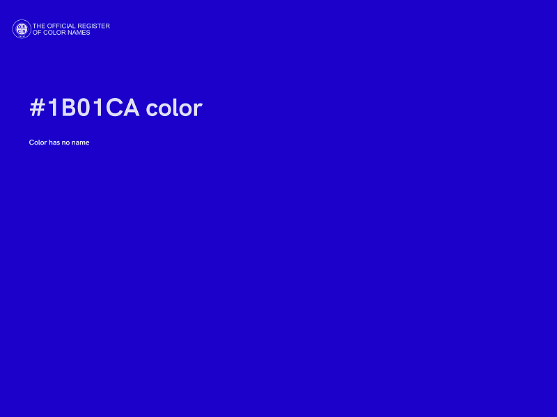#1B01CA color image