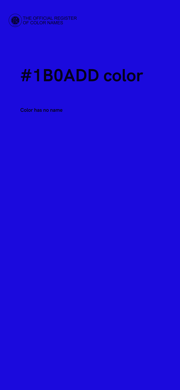 #1B0ADD color image