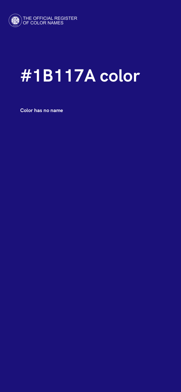 #1B117A color image