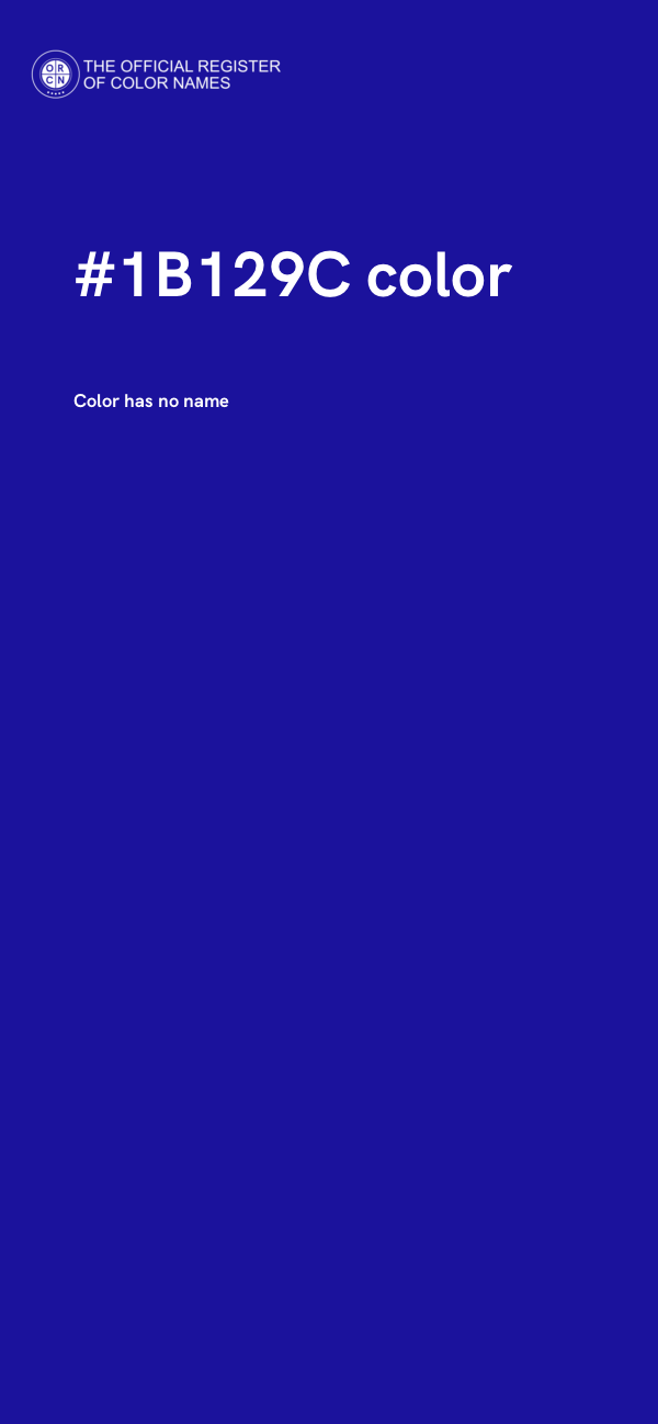 #1B129C color image