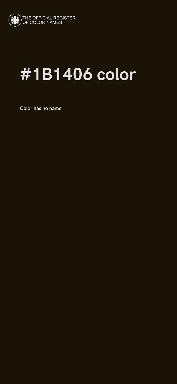 #1B1406 color image