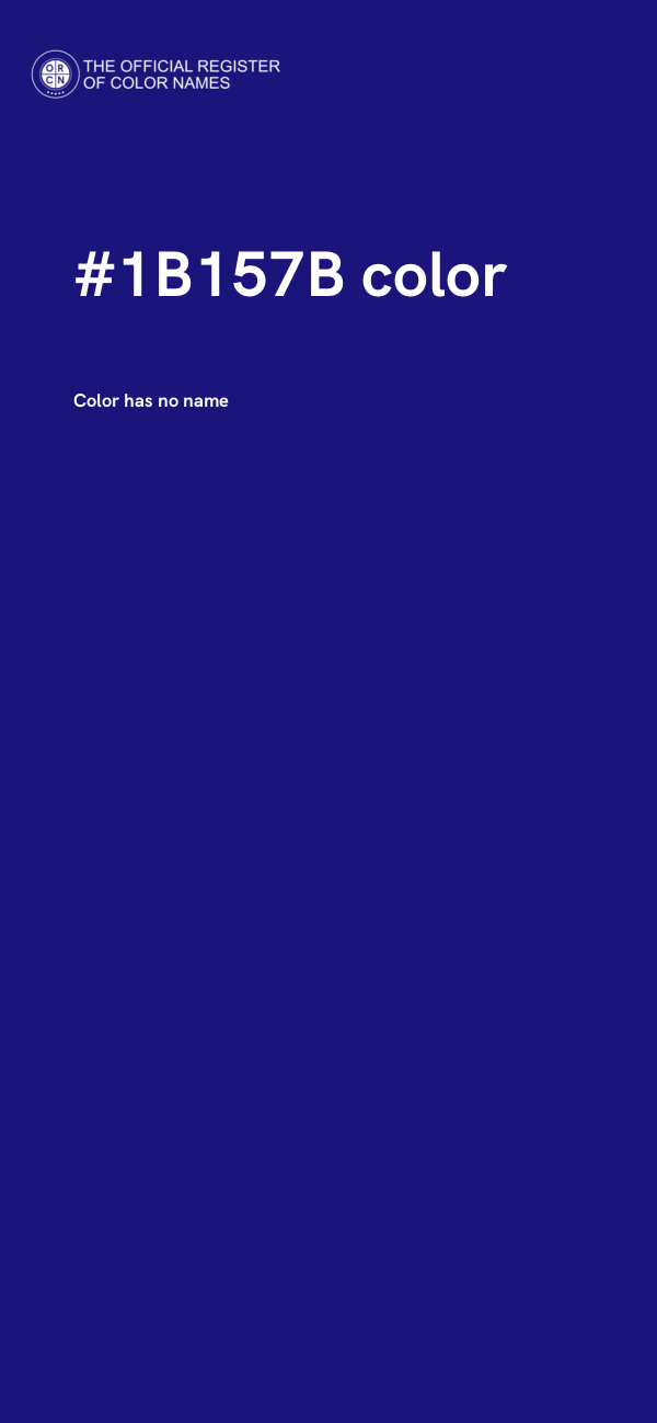 #1B157B color image