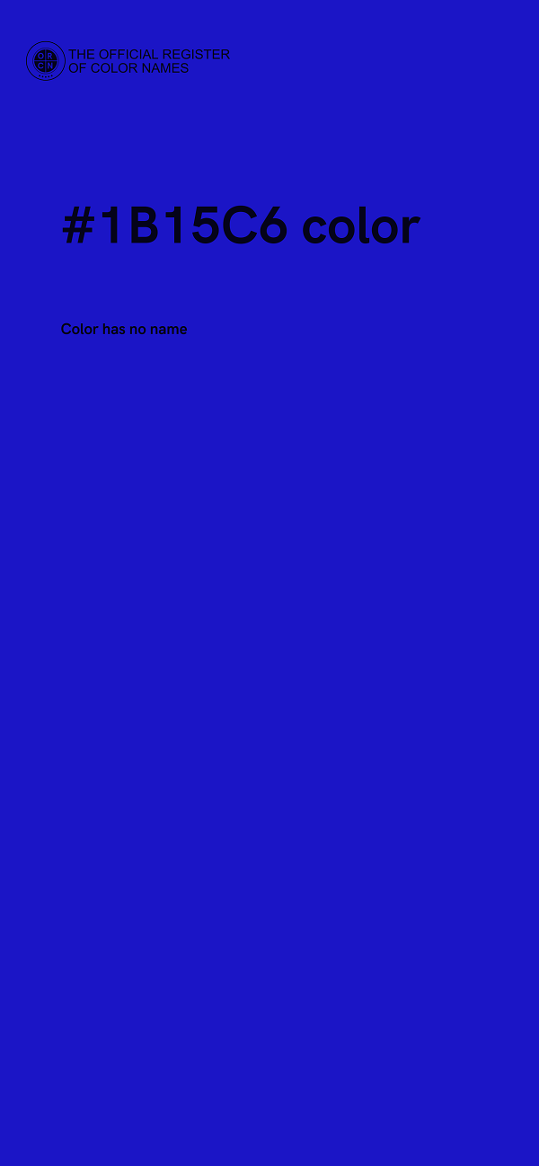 #1B15C6 color image