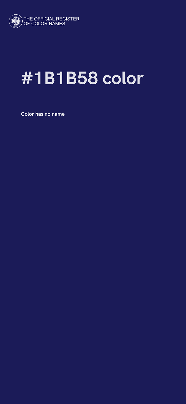 #1B1B58 color image