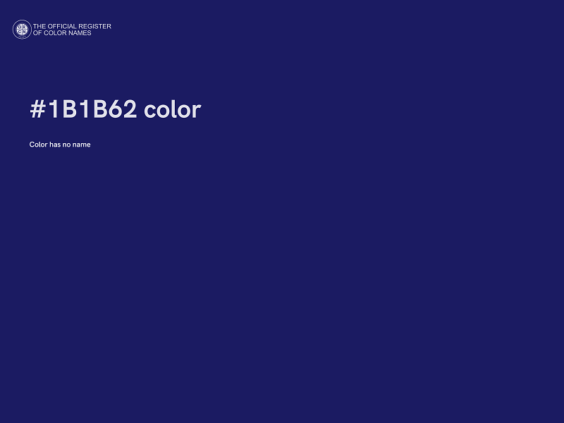 #1B1B62 color image