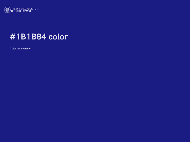 #1B1B84 color image