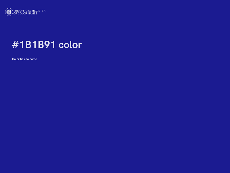 #1B1B91 color image