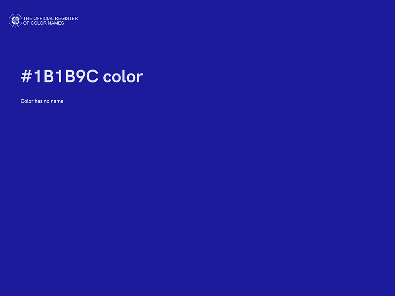 #1B1B9C color image