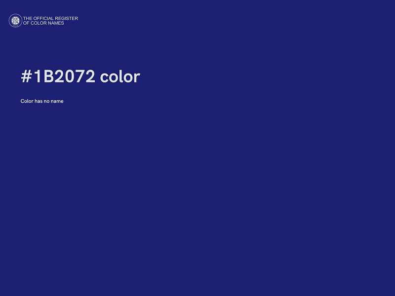 #1B2072 color image