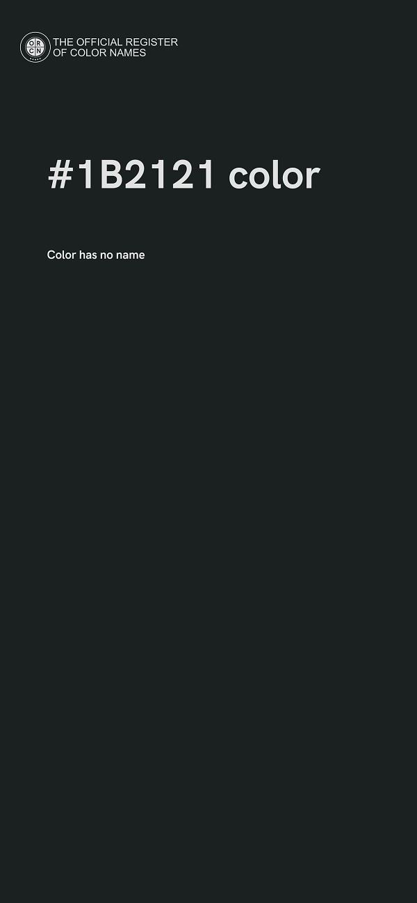 #1B2121 color image