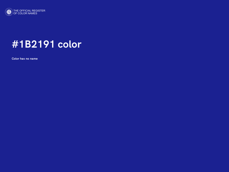 #1B2191 color image