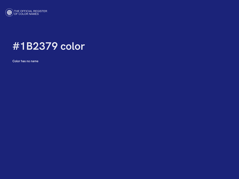 #1B2379 color image