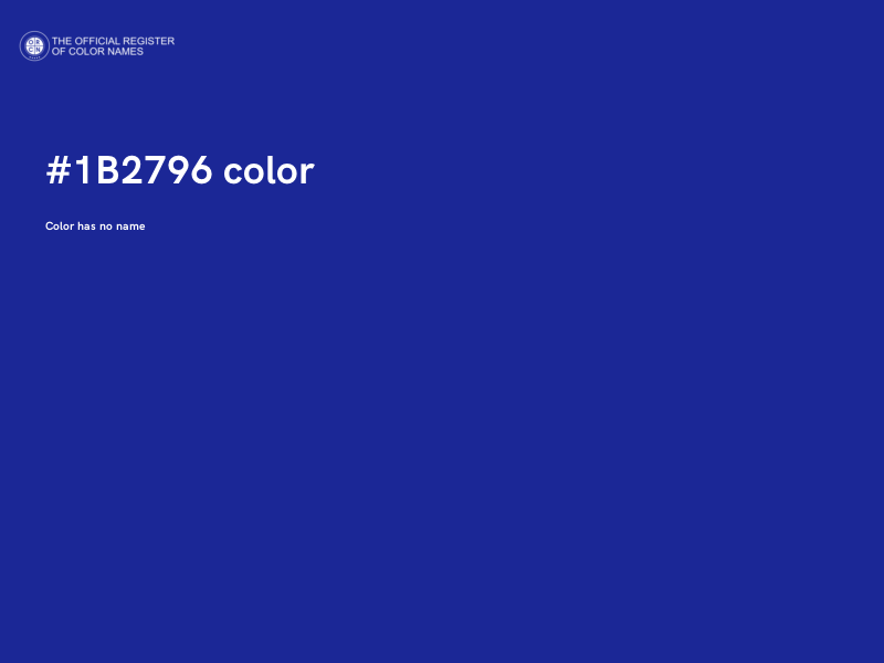 #1B2796 color image