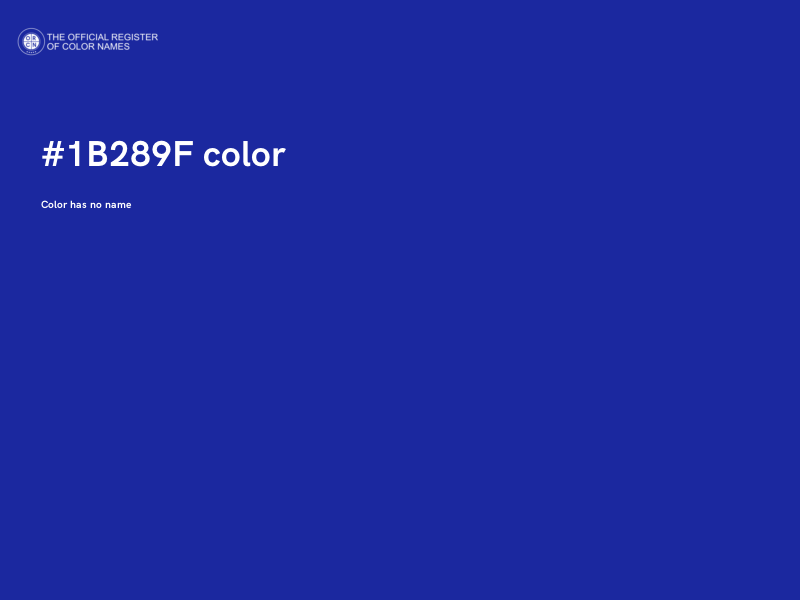 #1B289F color image