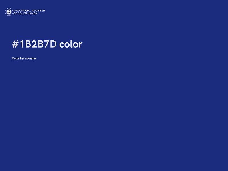 #1B2B7D color image