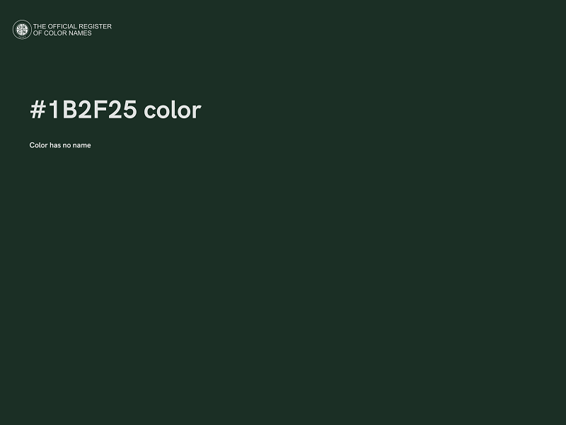 #1B2F25 color image