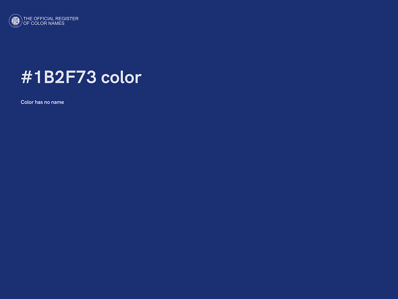 #1B2F73 color image