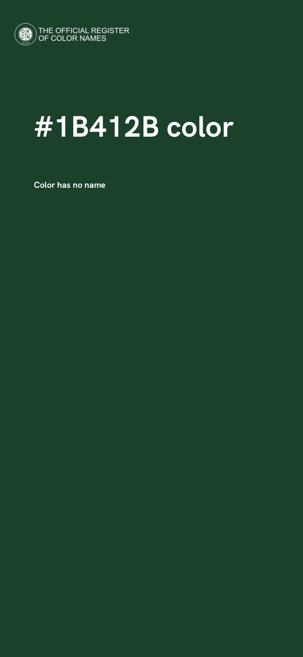 #1B412B color image