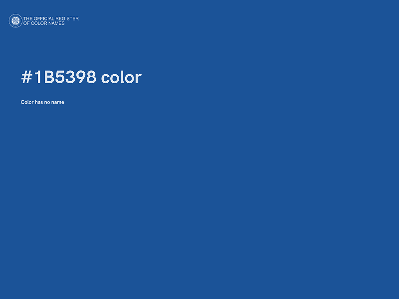 #1B5398 color image