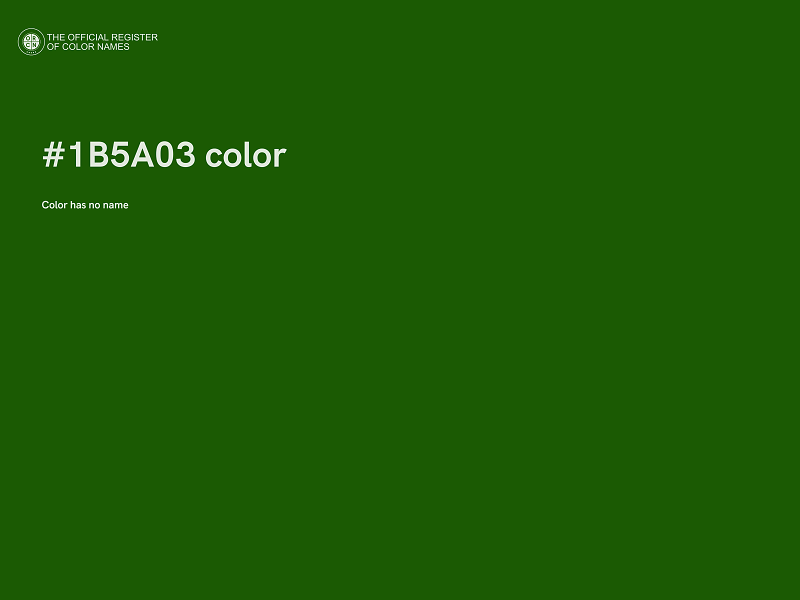 #1B5A03 color image