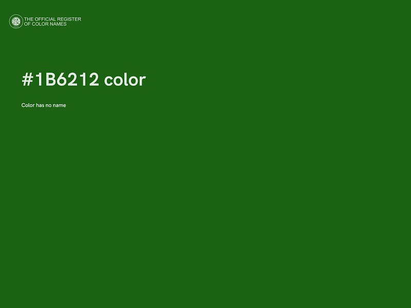 #1B6212 color image