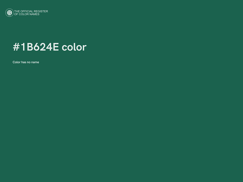 #1B624E color image