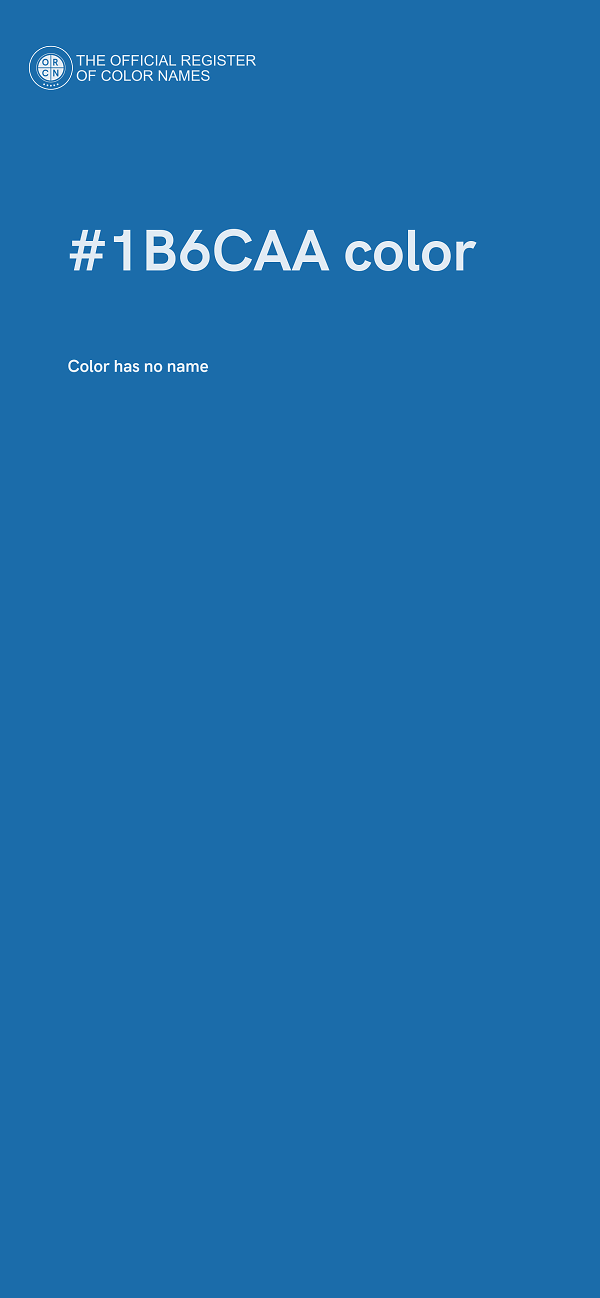 #1B6CAA color image