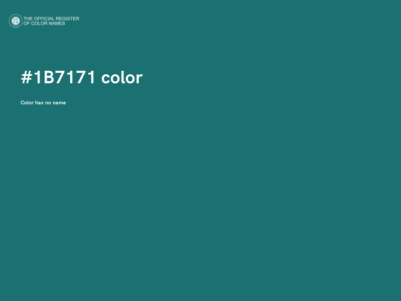 #1B7171 color image